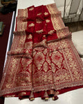 Russian Cotton Silk Weaving Saree Jari Elegant Weaving Rich Pallu With Embroidery Work Border