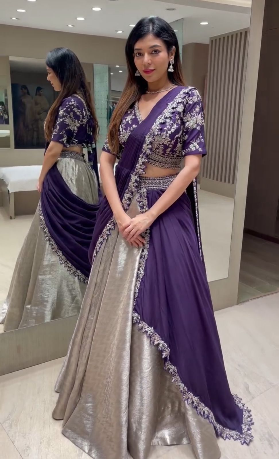 New Super Trending For Bestie Party Lehenga Choli And Reday Made Blouse