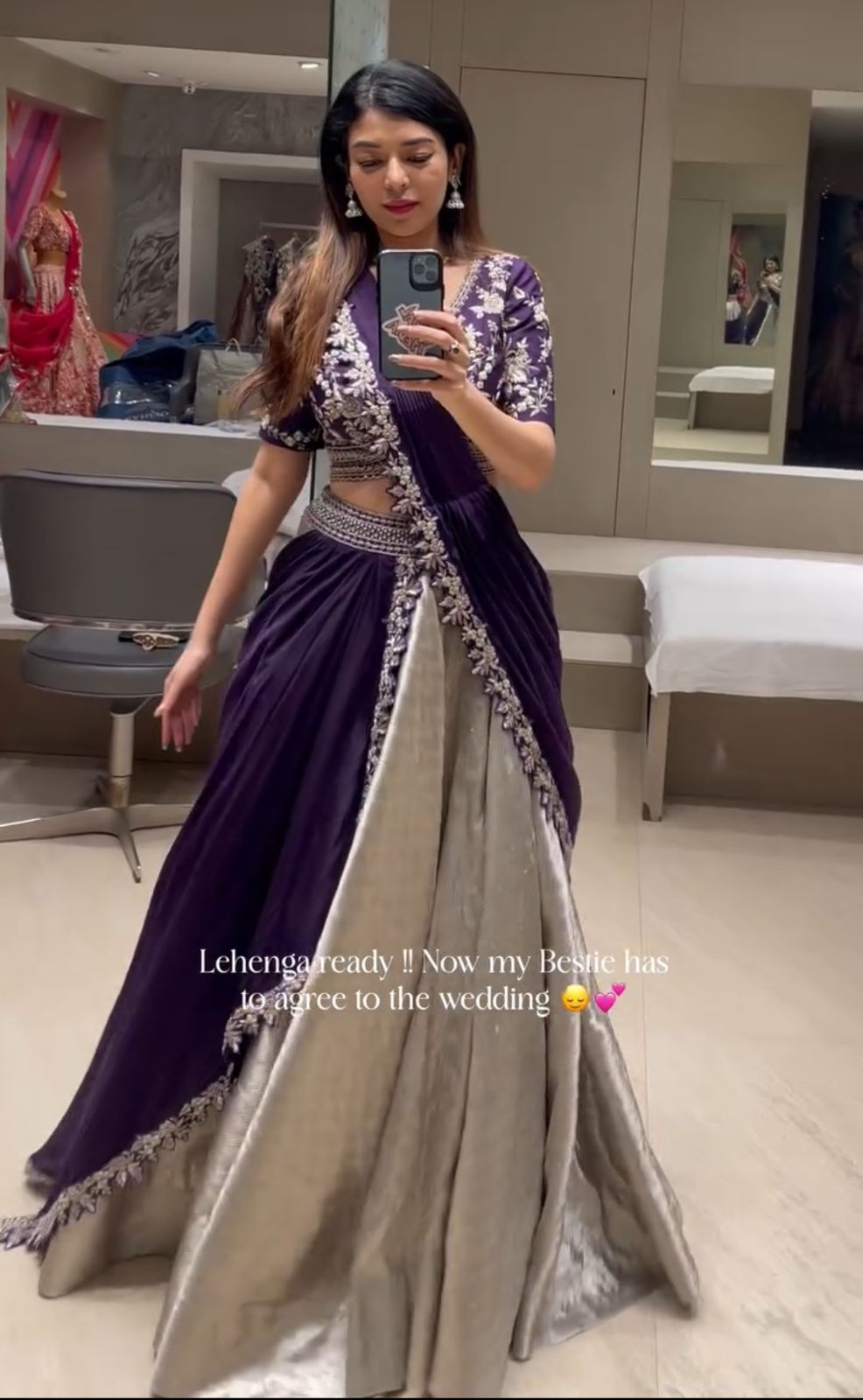 New Super Trending For Bestie Party Lehenga Choli And Reday Made Blouse