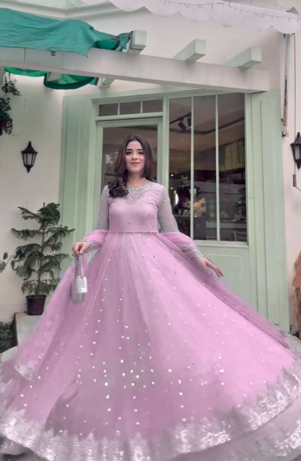 Try This "Gown-Lehenga" Effortless Charm With Our Exclusive 3-Piece Set – Crafted For Comfort, Stitched With Grace