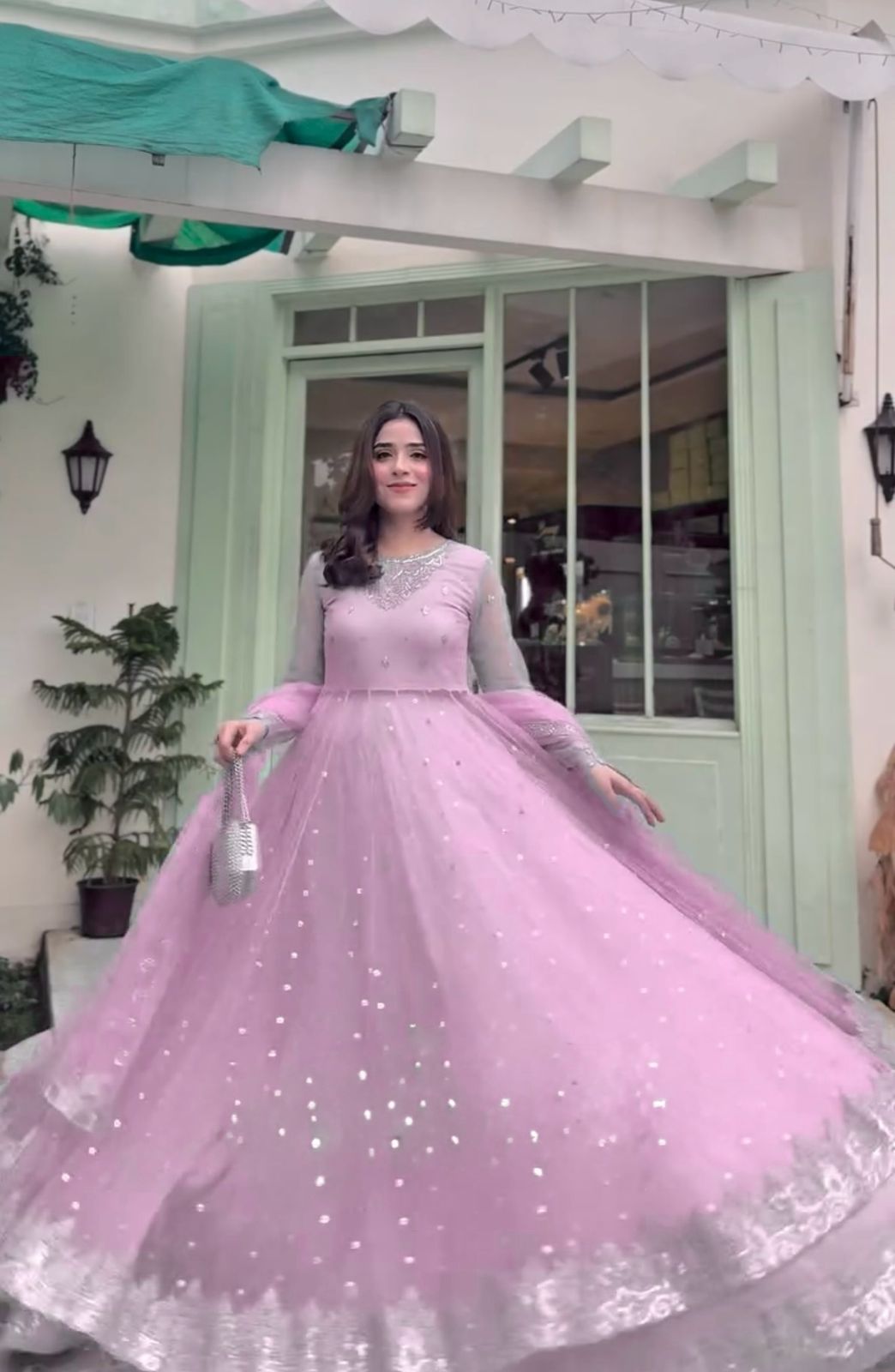 Try This "Gown-Lehenga" Effortless Charm With Our Exclusive 3-Piece Set – Crafted For Comfort, Stitched With Grace