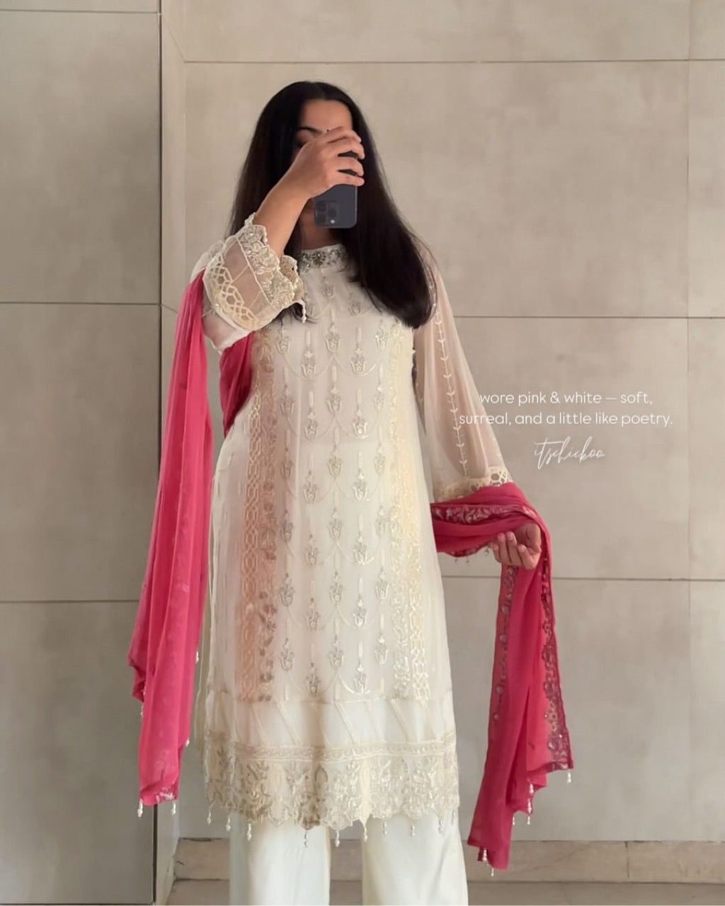 Đěsigner Party Wear Look Pur Heavy Faux Georgette Top Plazzo & Dupatta Set