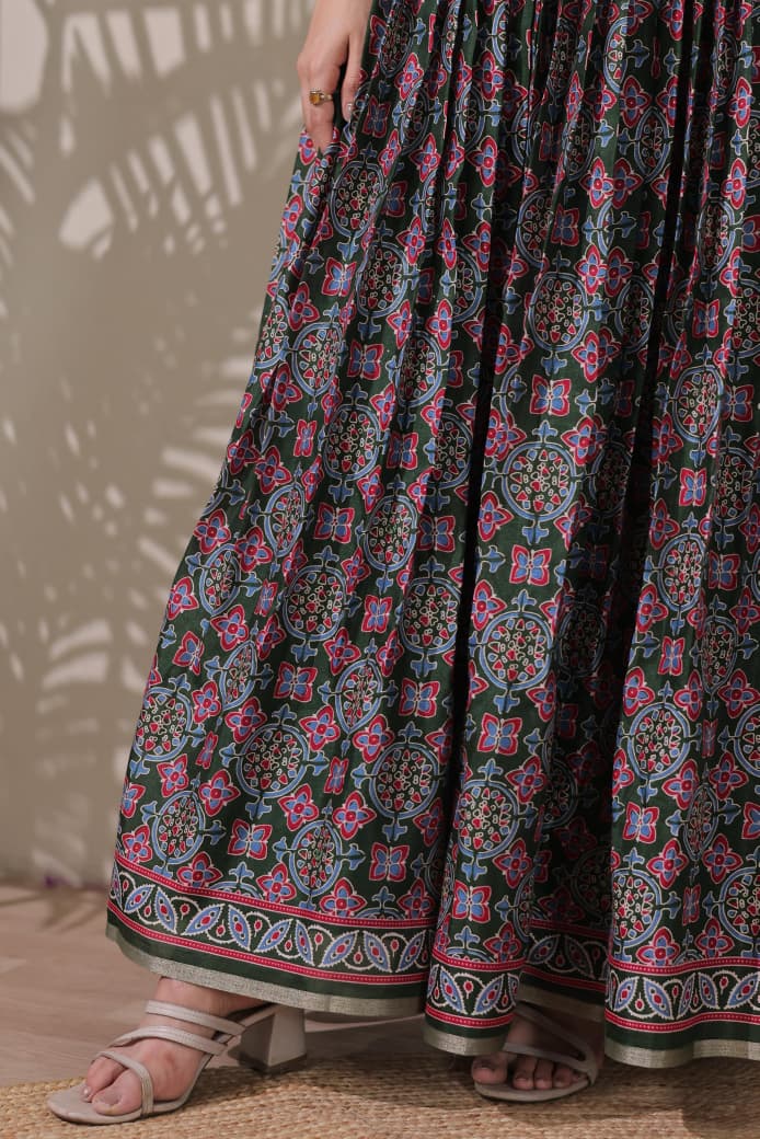 Beautifully Flared Gown Designed For Effortless Elegance