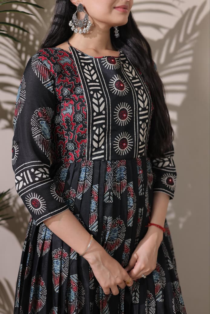 Beautifully Flared Gown Designed For Effortless Elegance