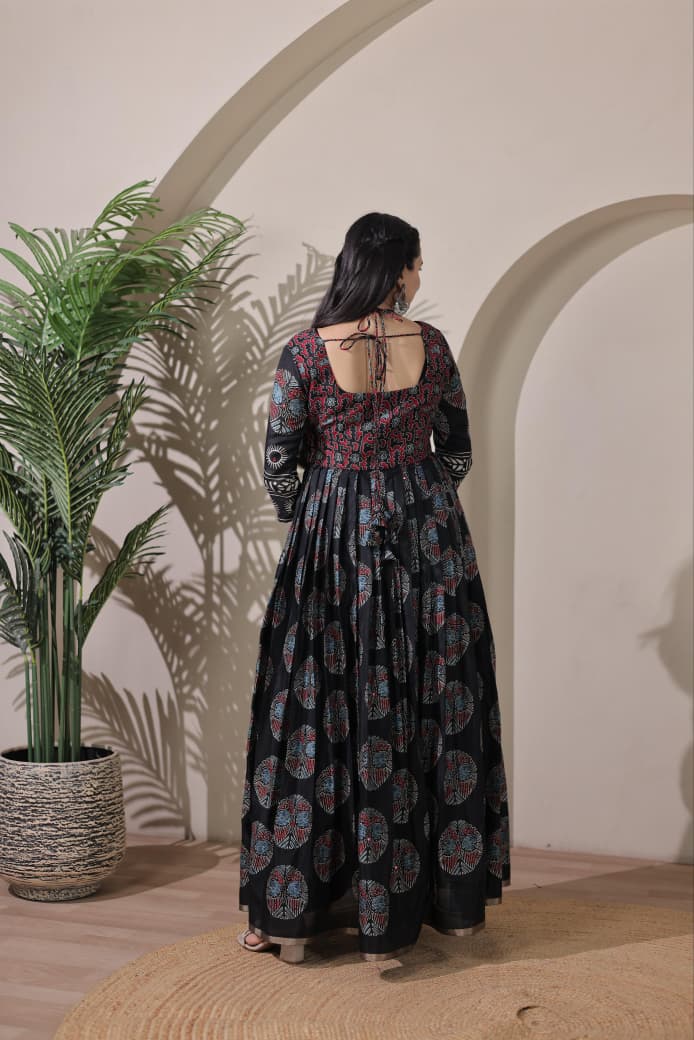Beautifully Flared Gown Designed For Effortless Elegance
