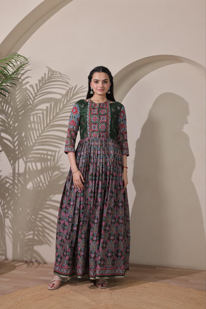 Beautifully Flared Gown Designed For Effortless Elegance