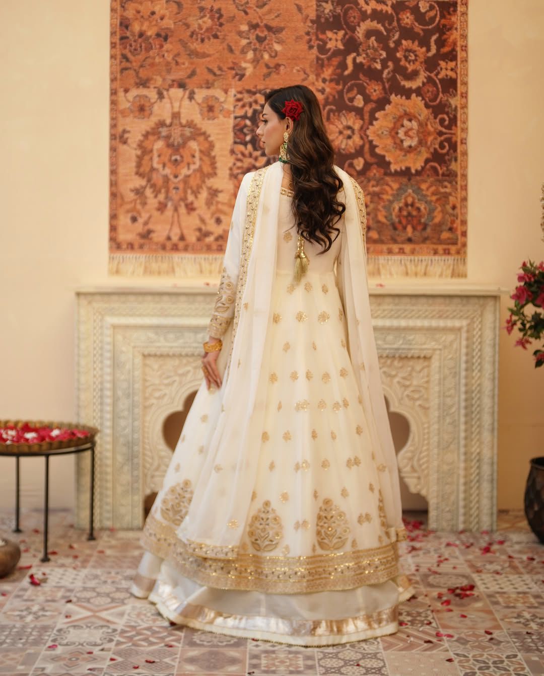 ✨ Designer Gown with Lehngha Set - 🎀 Crafted in Classy Tones with Premium Fabric & Detailing ✨