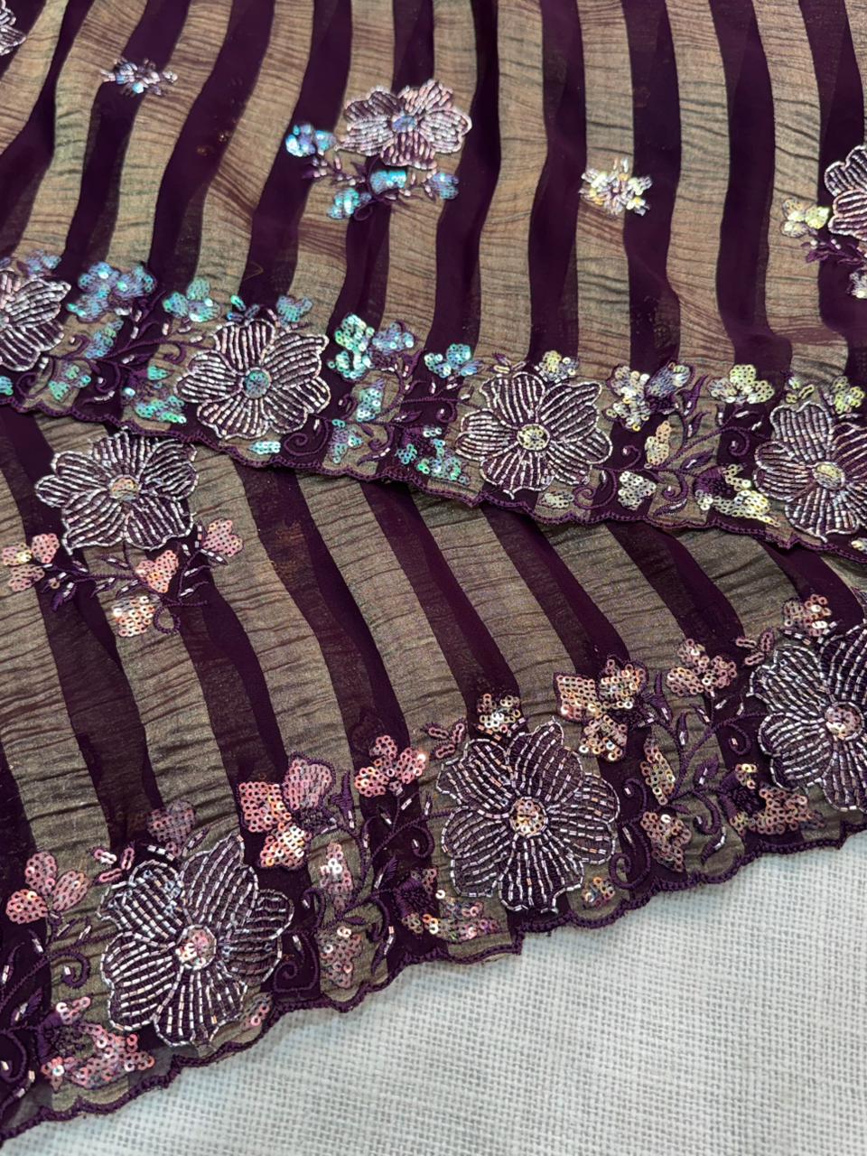 ethereal vibrant color's sarees,