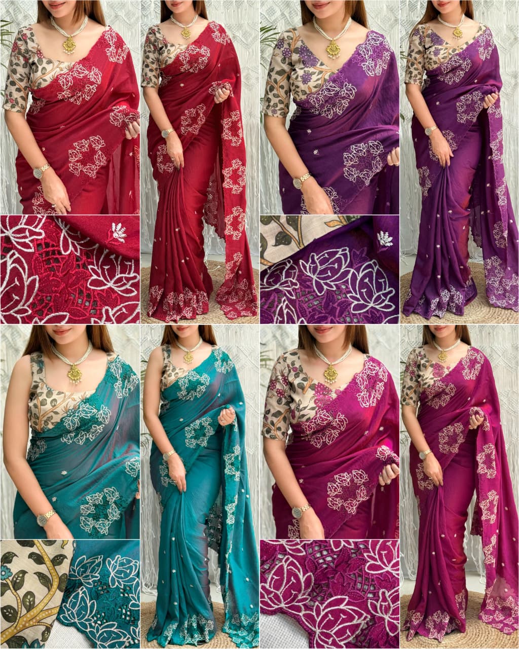These Nc cotton silk sarees