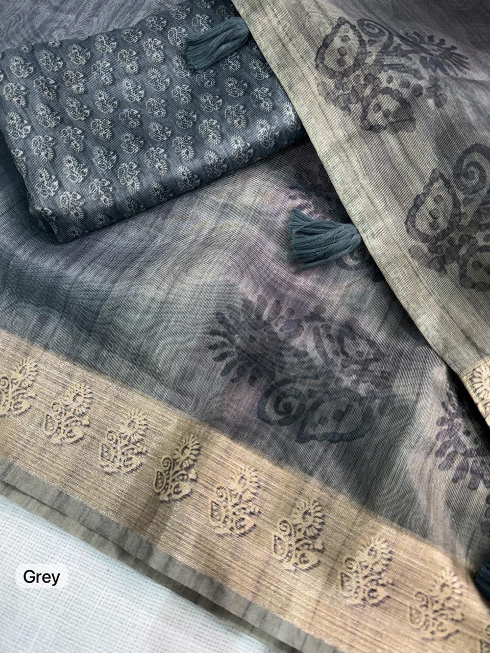 Designer print in saree