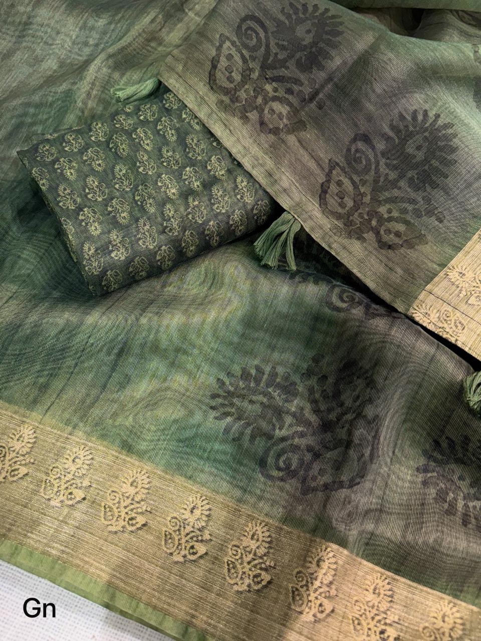 Designer print in saree