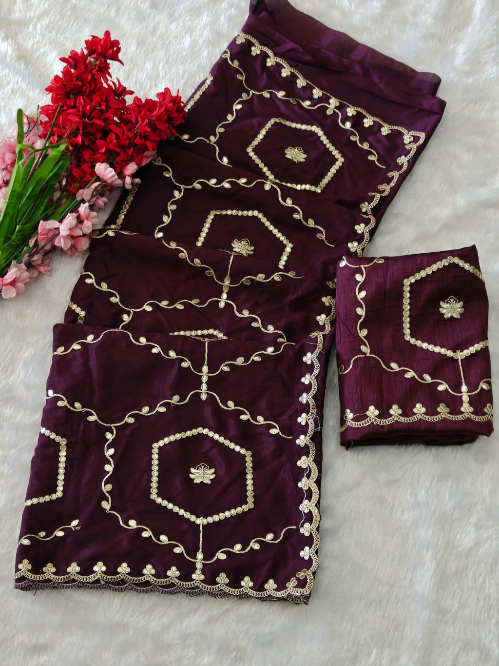 PURE HO SILK SAREE