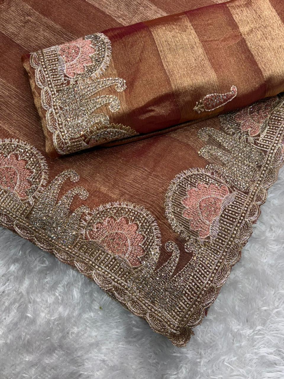This fandy chiffon saree,