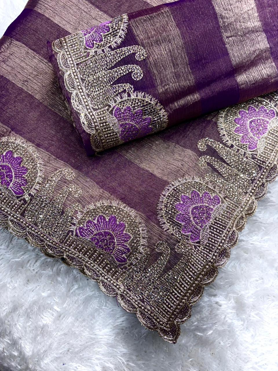 This fandy chiffon saree,