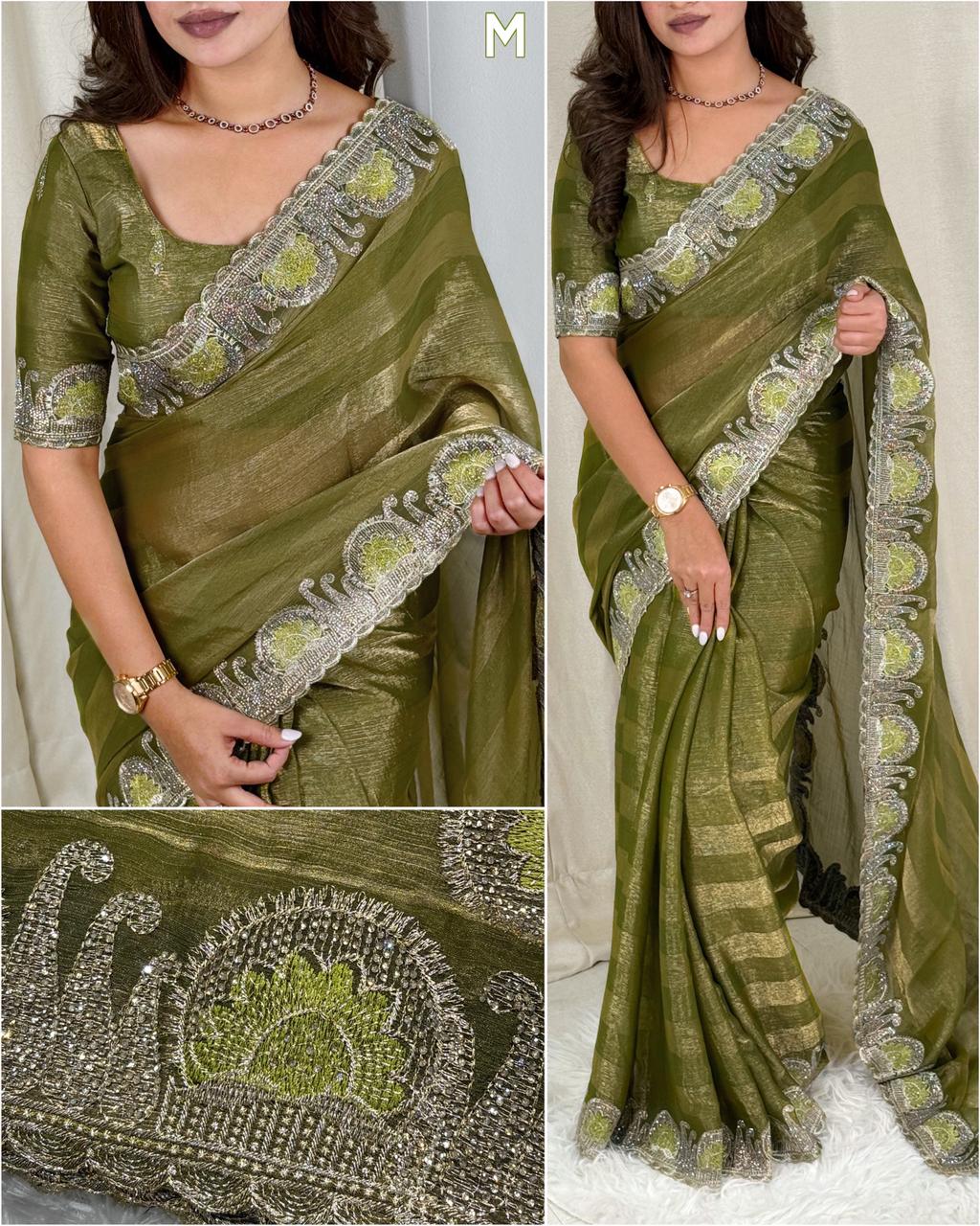 This fandy chiffon saree,