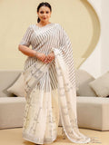 Linen Cotton saree