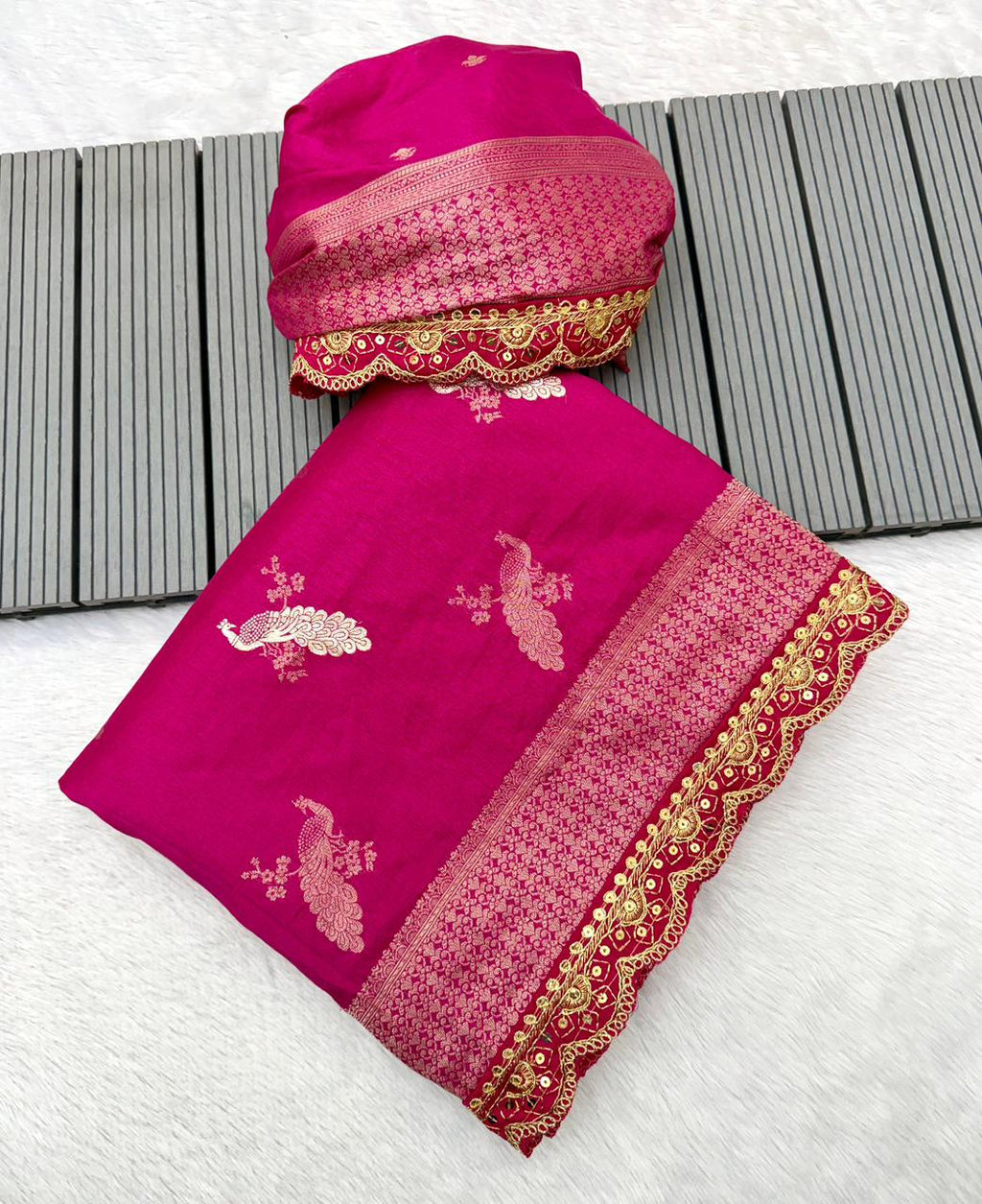 kanchi borders meets the tradition saree