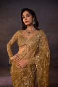 Full Saree of Heavy Quality Butterfly Net