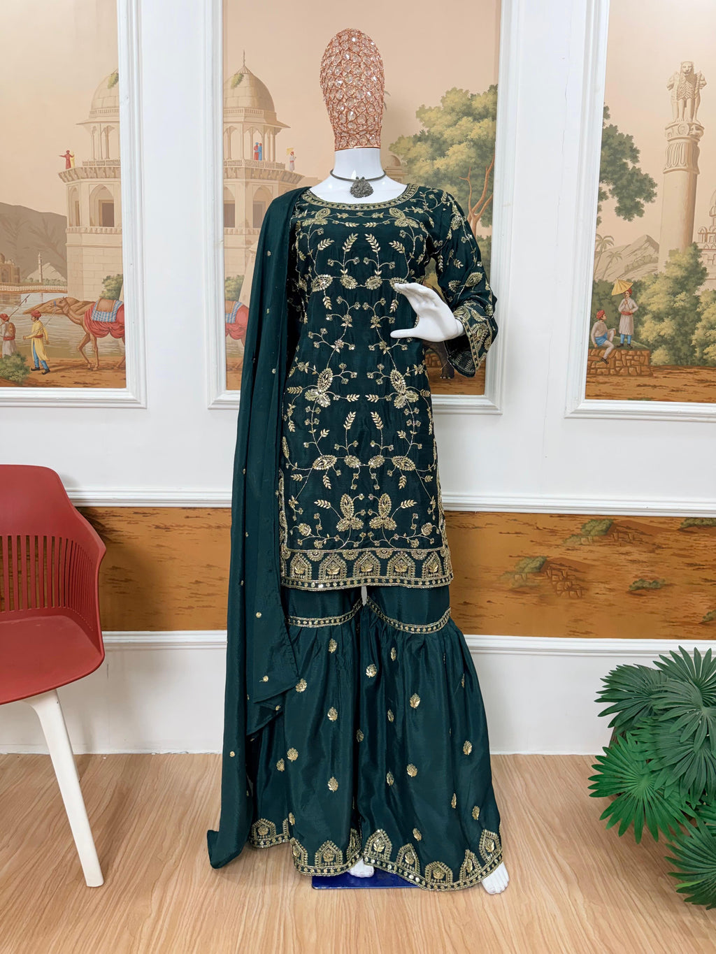 Bollywood Pakistani Style Kurti Plazzo