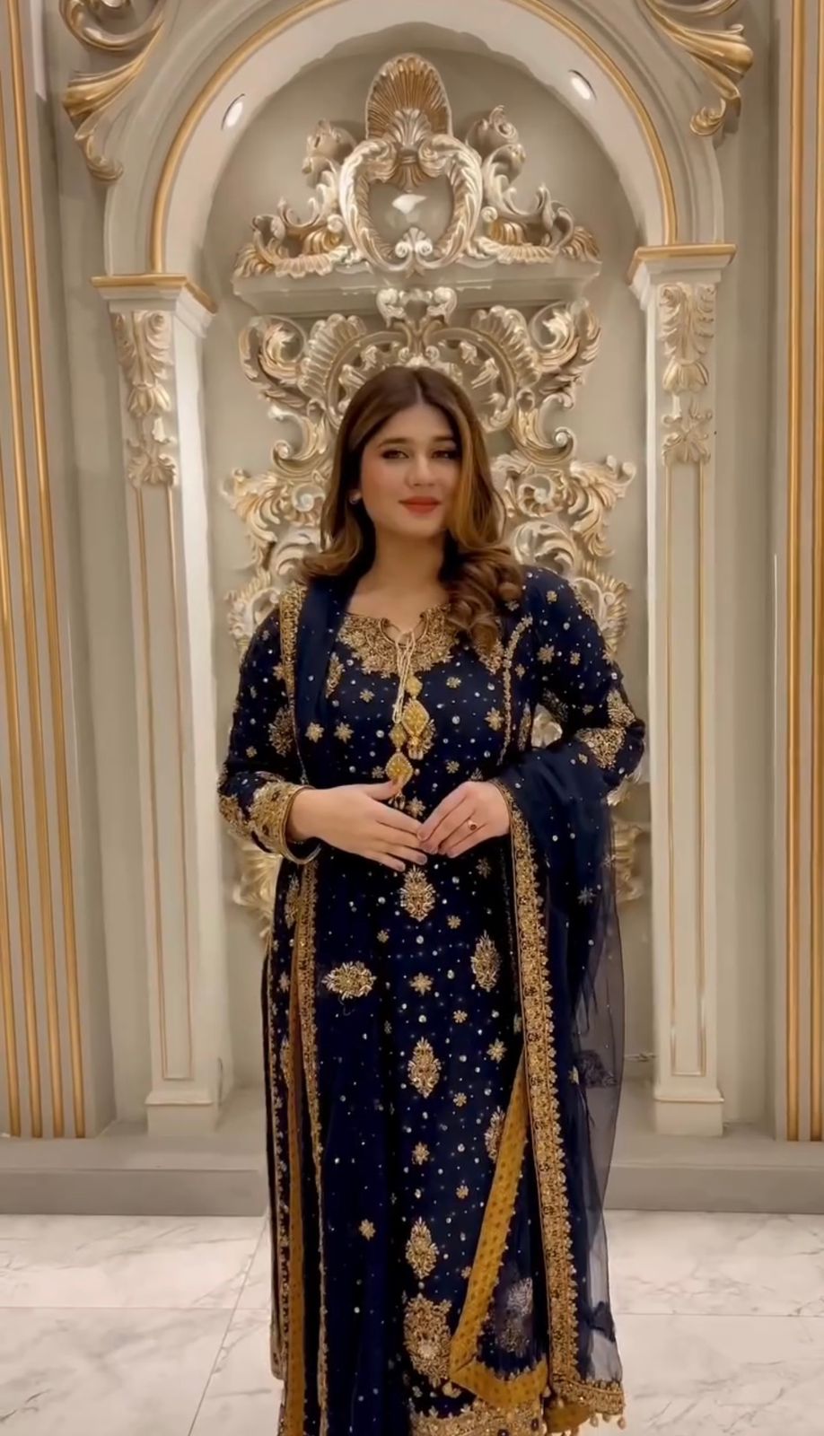 PRESENTING 3 PIECE STYLISH KURTI DUPATTA WITH BEAUTIFUL PLAZZO