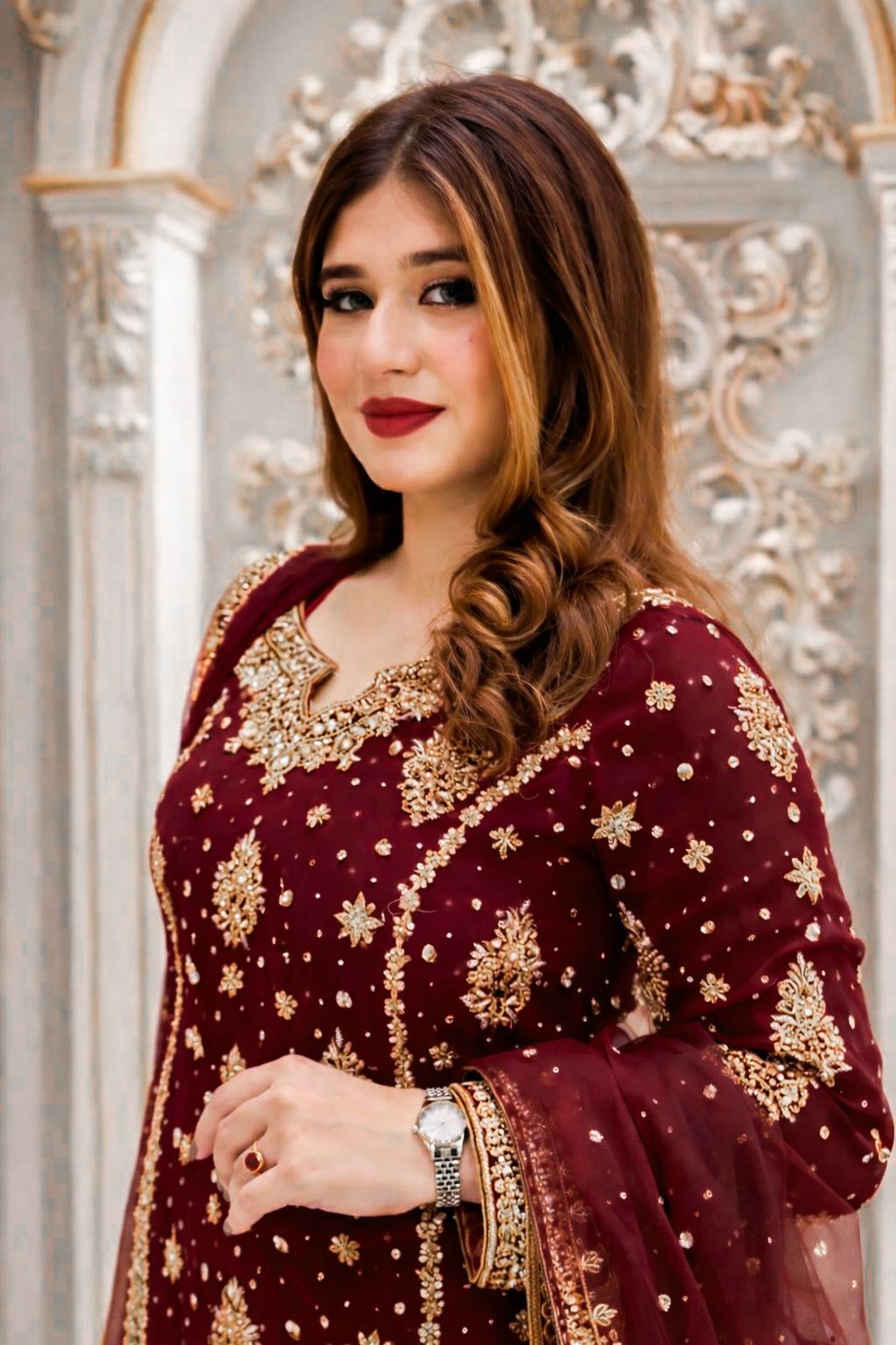 PRESENTING 3 PIECE STYLISH KURTI DUPATTA WITH BEAUTIFUL PLAZZO