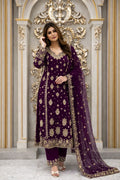 PRESENTING 3 PIECE STYLISH KURTI DUPATTA WITH BEAUTIFUL PLAZZO