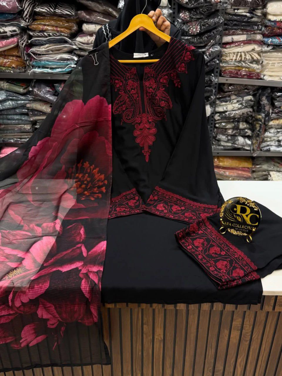 Exclusive 3-piece Top Pant Set – crafted for comfort, stitched with grace