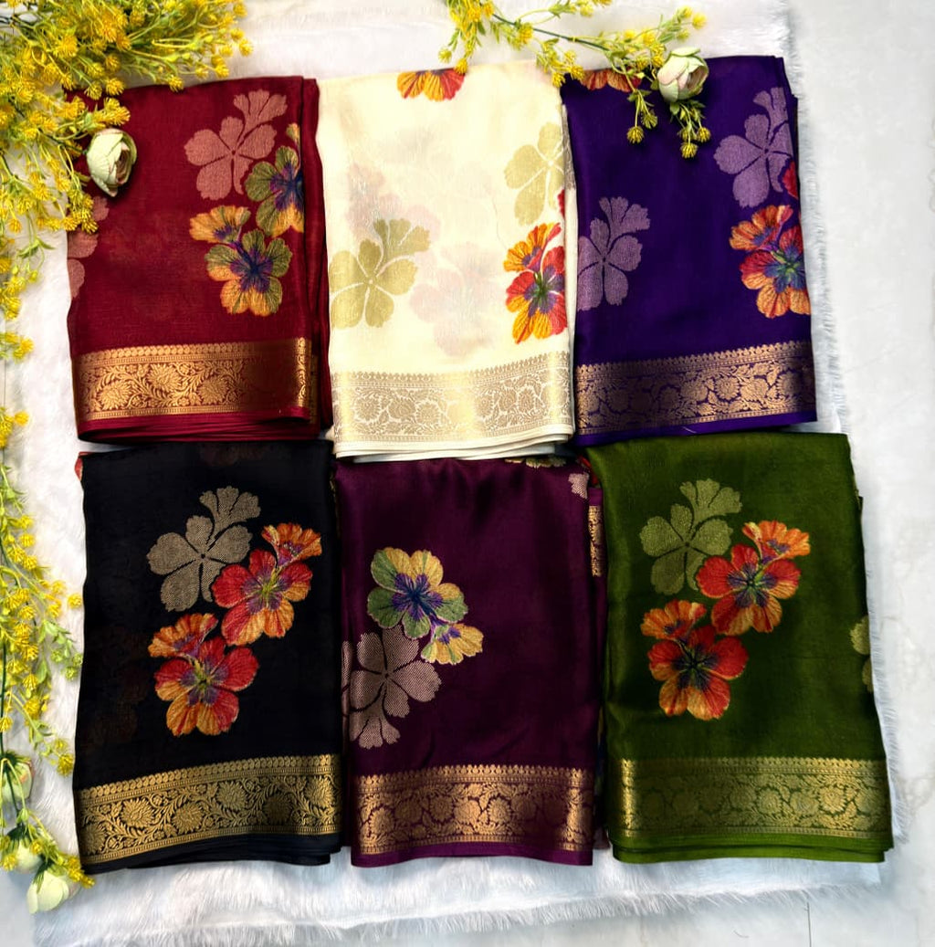 AJRAKH JEQURD VIEWING saree