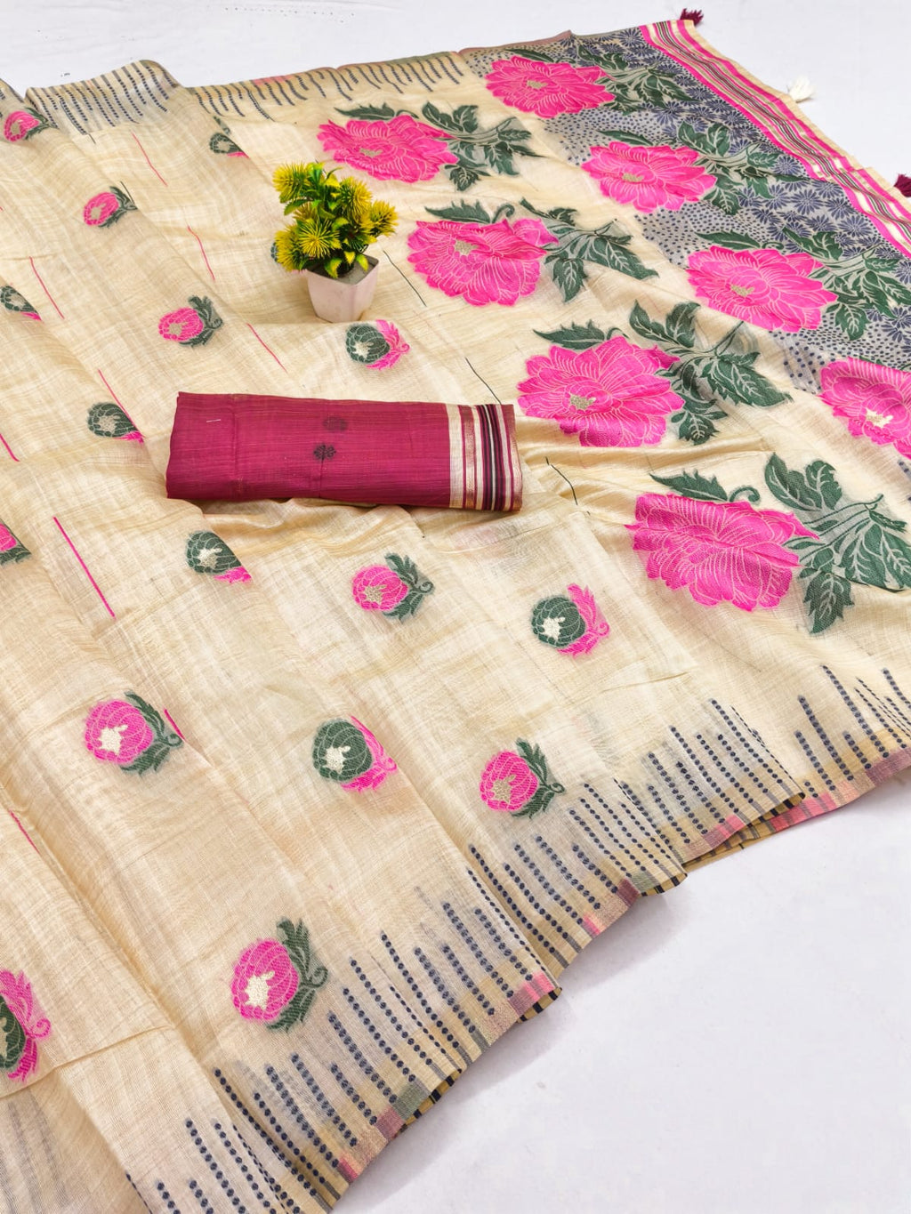 Cream soft cotton smooth silk collection
