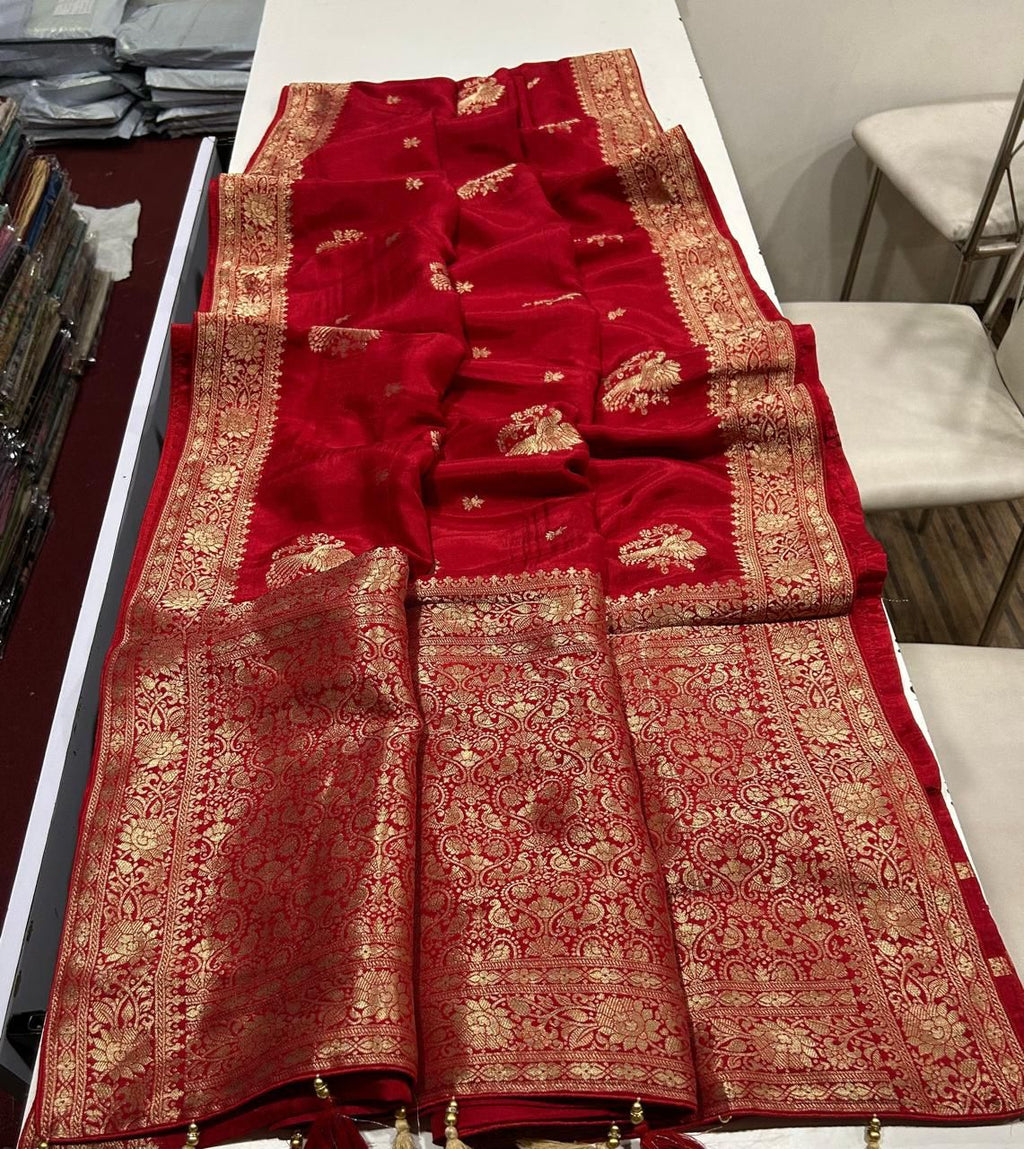 Pure Soft Russian Silk Saree