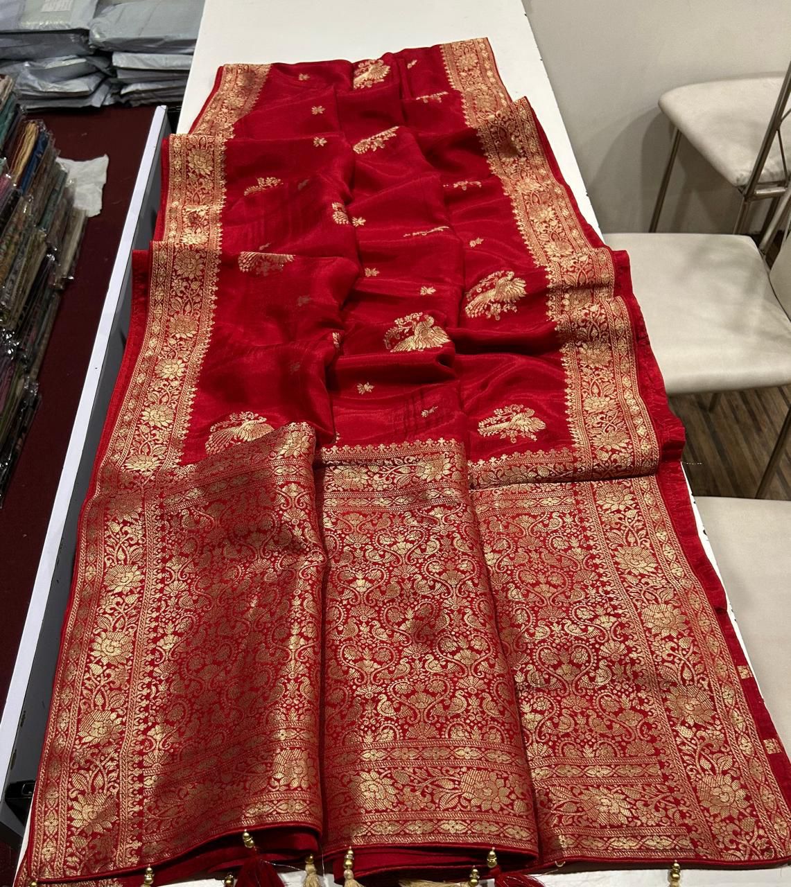 Pure Soft Russian Silk Saree