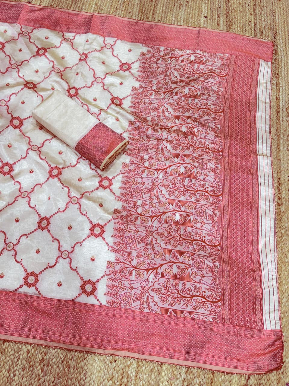 Tusser cotton SARI