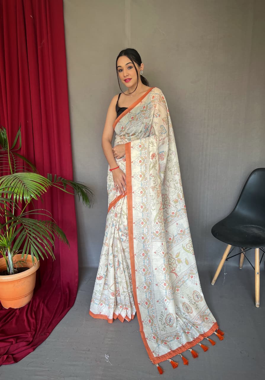 Cotton Katha SARI
