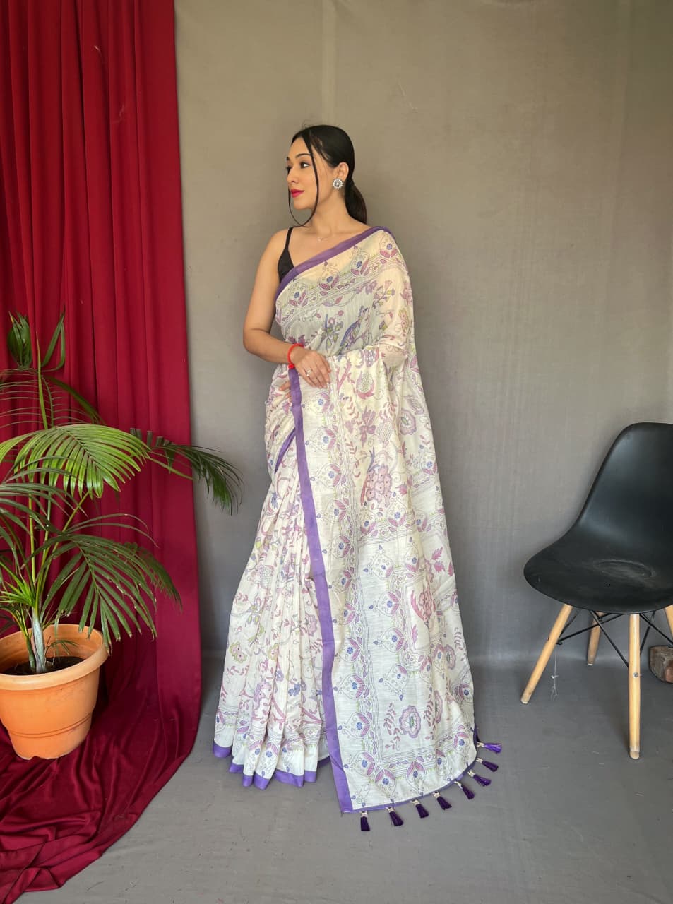 Cotton Katha SARI