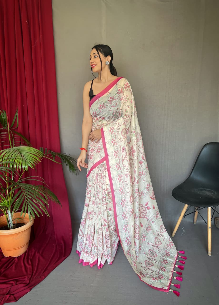 Cotton Katha SARI