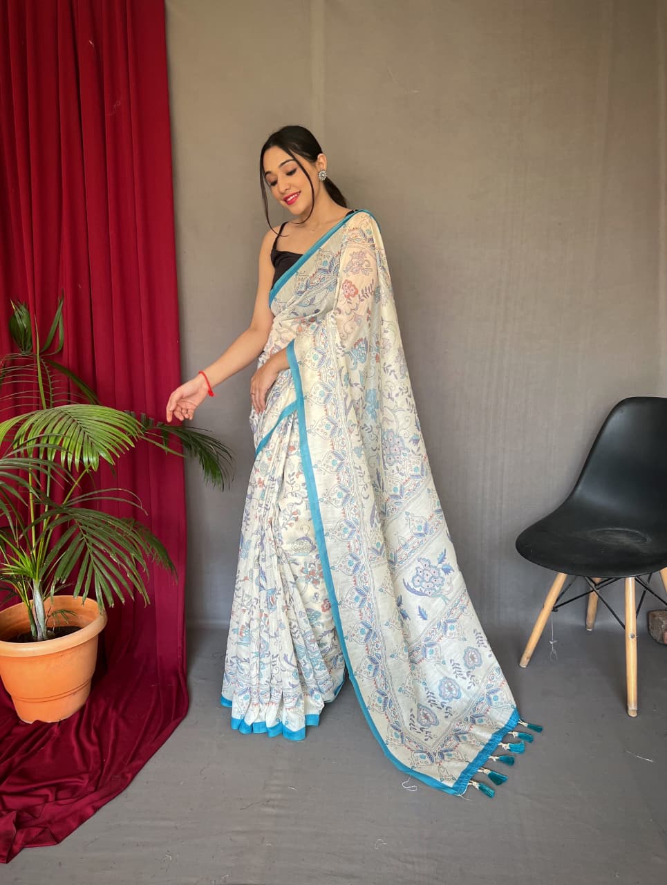Cotton Katha SARI