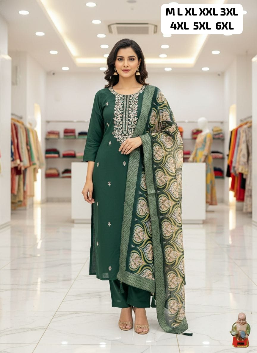 Launching New Designers Kurti Pent Dupatta Set