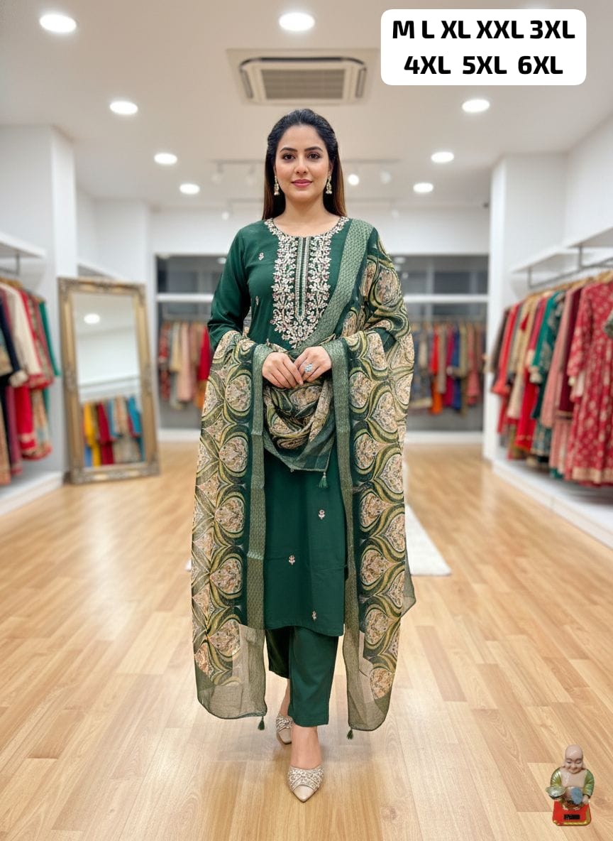 Launching New Designers Kurti Pent Dupatta Set