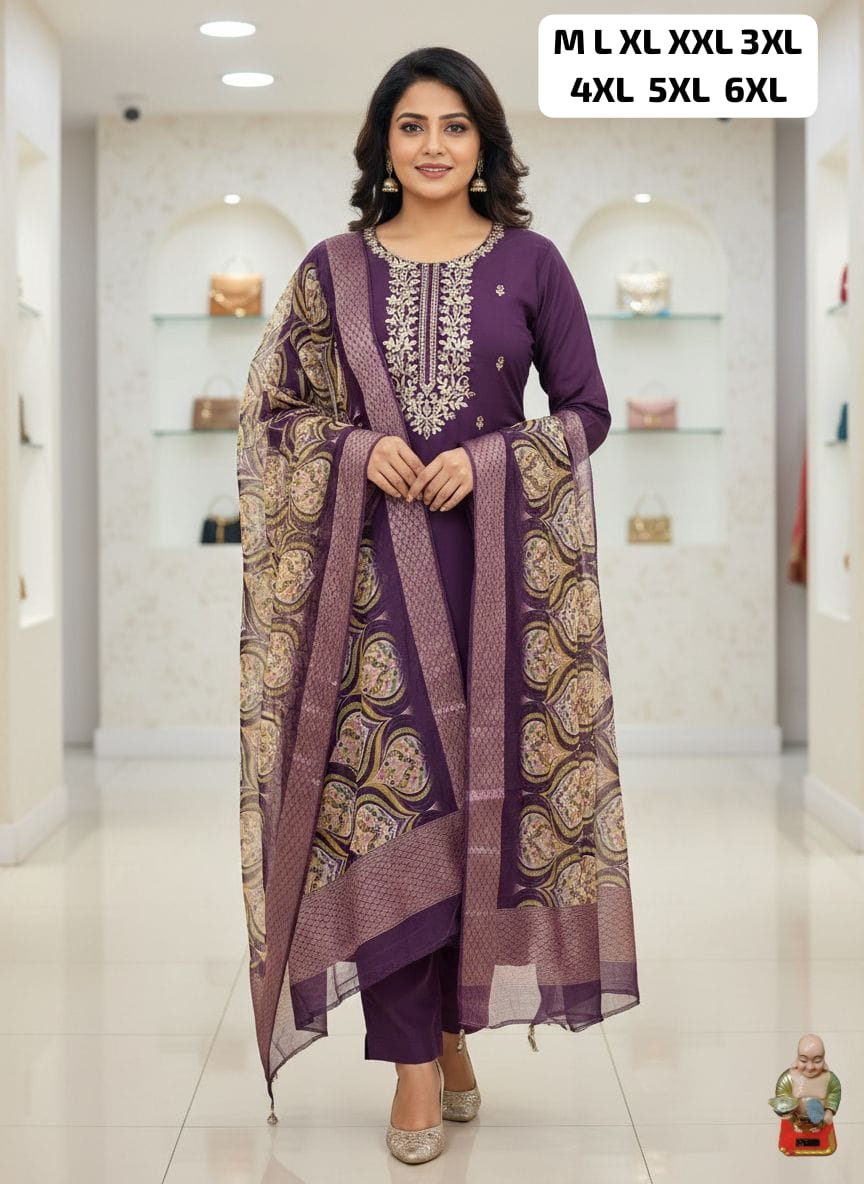 Launching New Designers Kurti Pent Dupatta Set