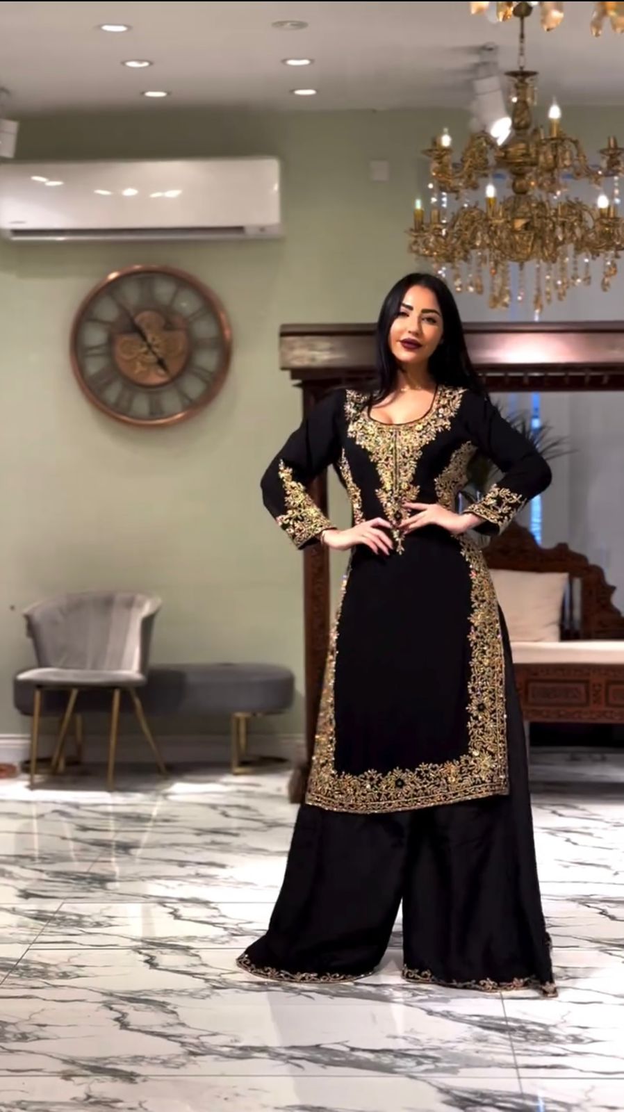 Designer Palzoo Set – Elegant Ethnic Wear