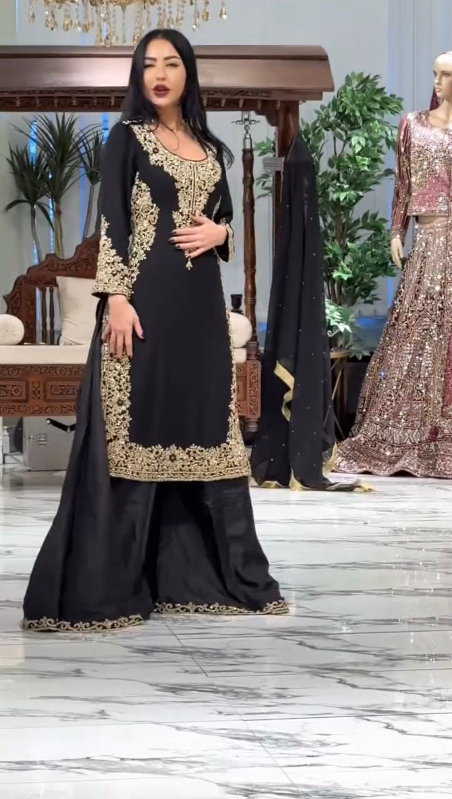 Designer Palzoo Set – Elegant Ethnic Wear