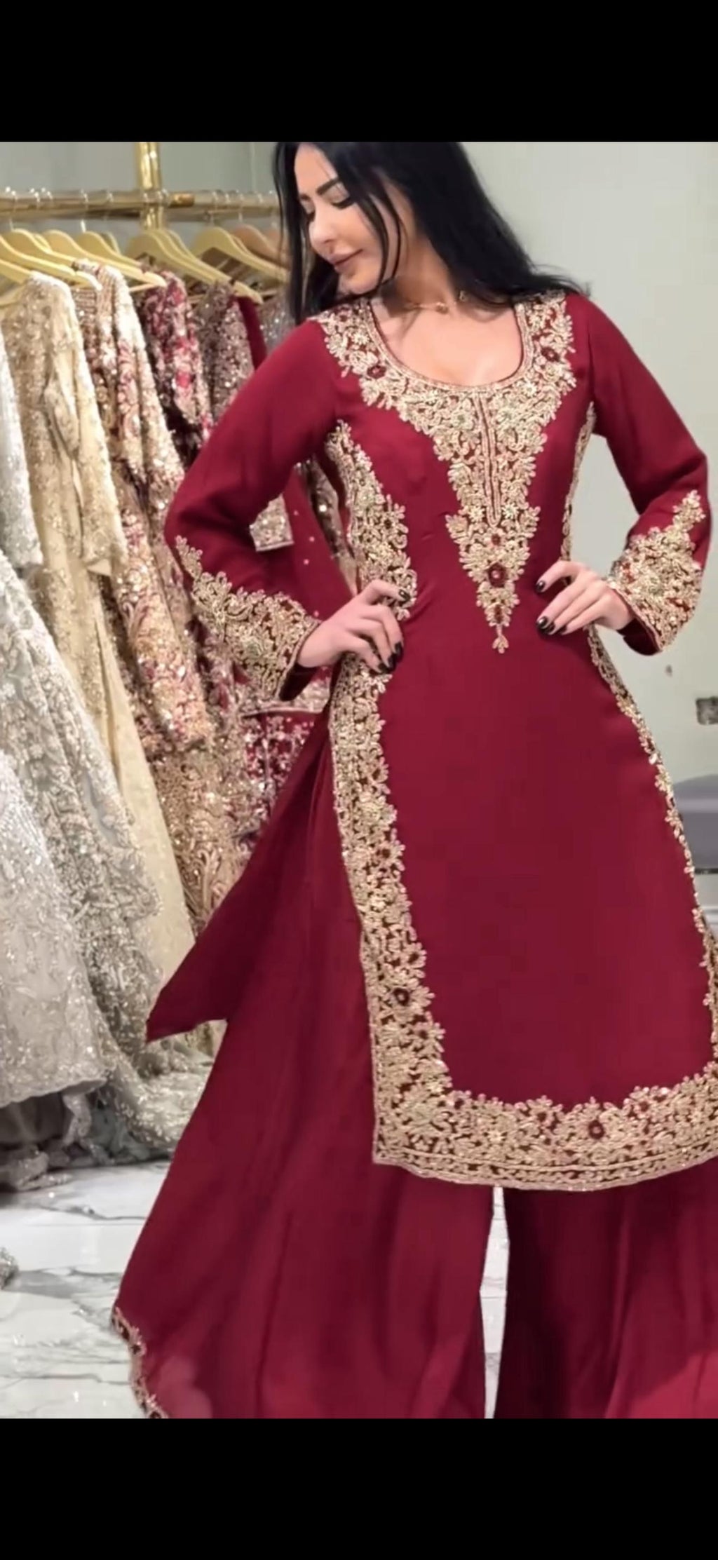 Designer Palzoo Set – Elegant Ethnic Wear