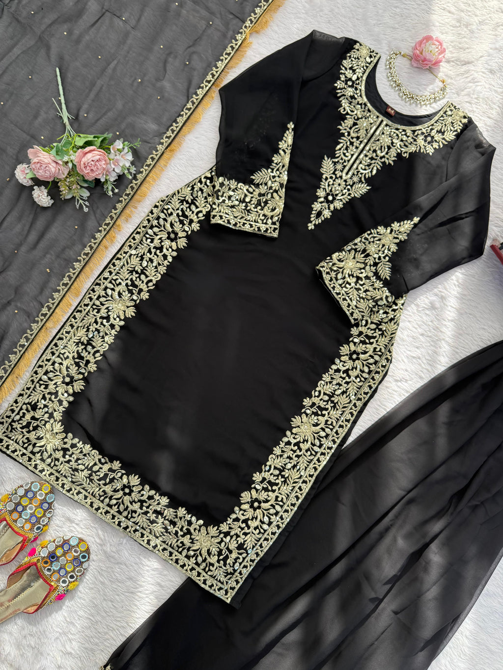 Designer Palzoo Set – Elegant Ethnic Wear
