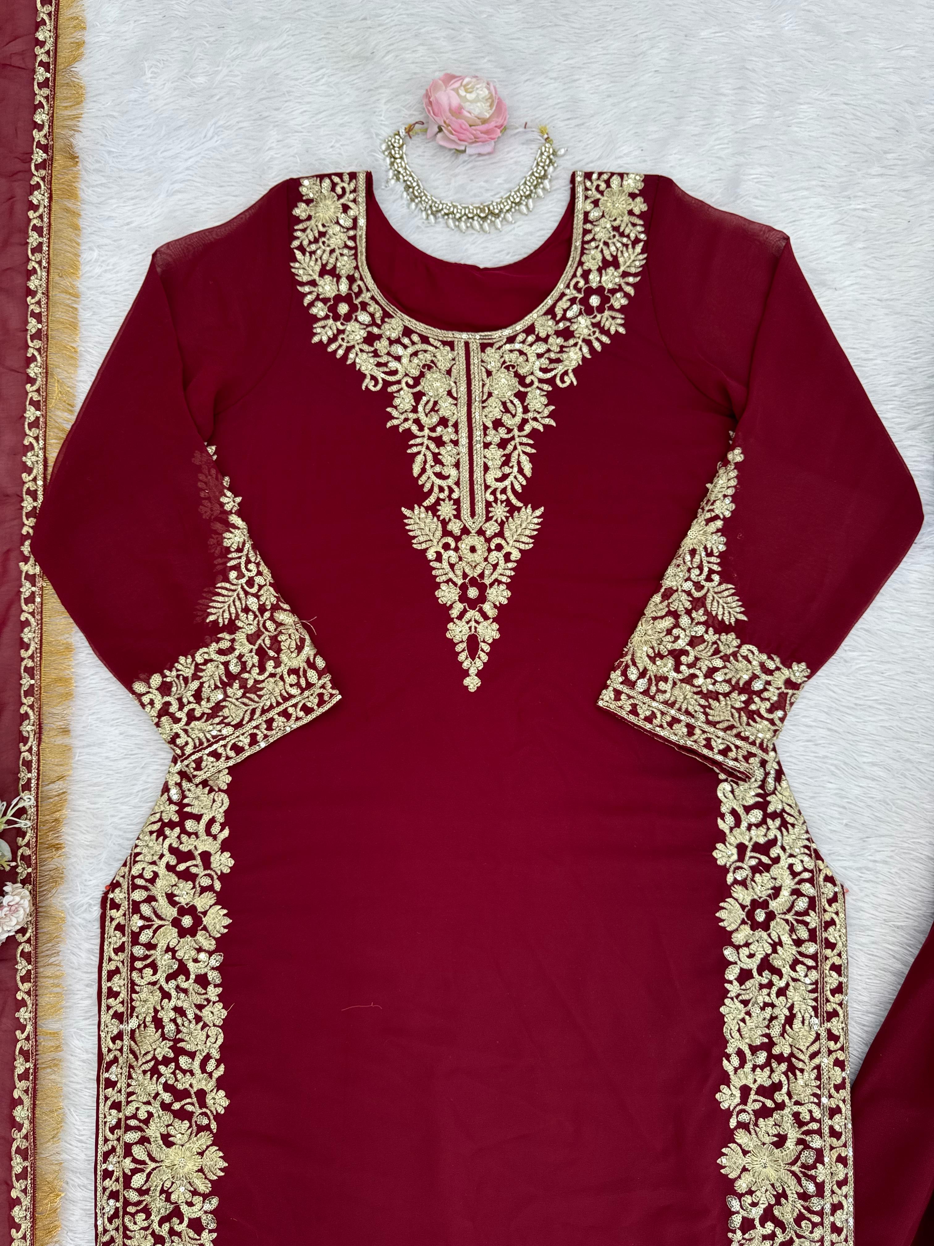 Designer Palzoo Set – Elegant Ethnic Wear