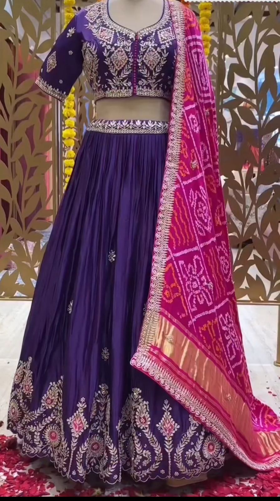 New Launching Embroidery Work Lehenga Choli