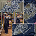 New Super Trending Embroidery Sequence work ready to wear saree