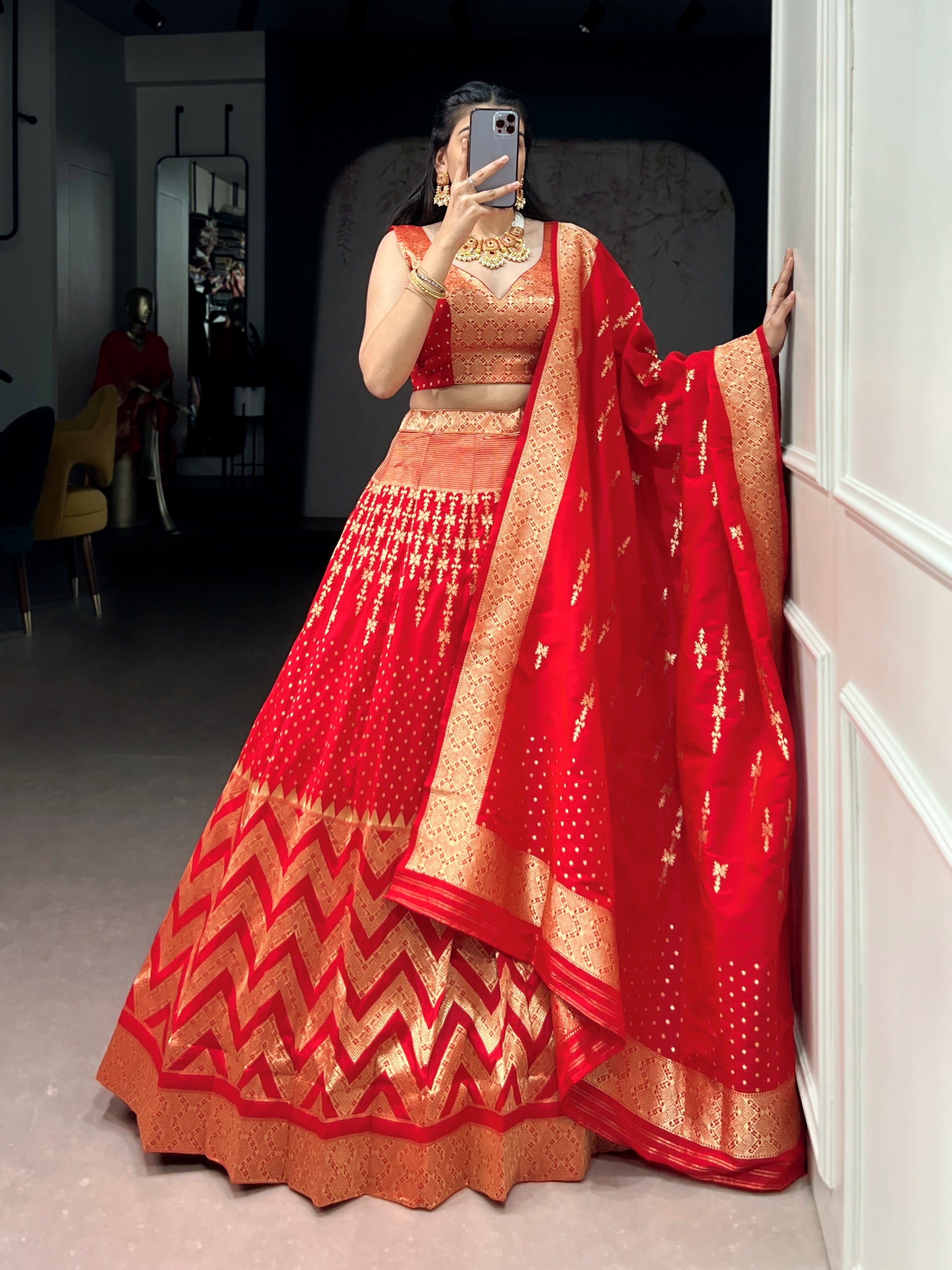 Regal Banarasi Lehenga