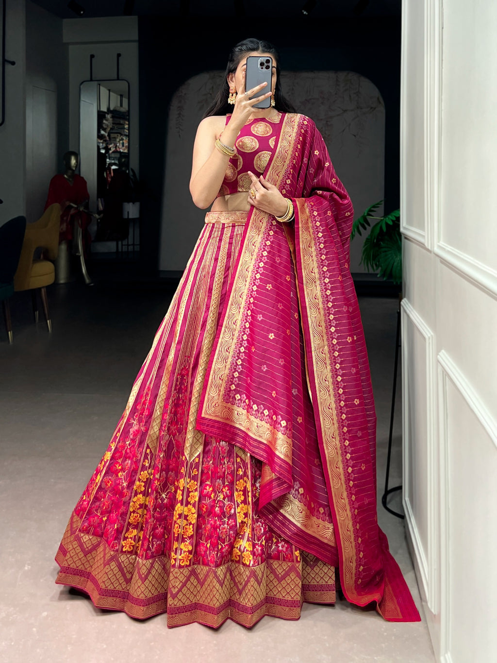 Regal Banarasi Lehenga