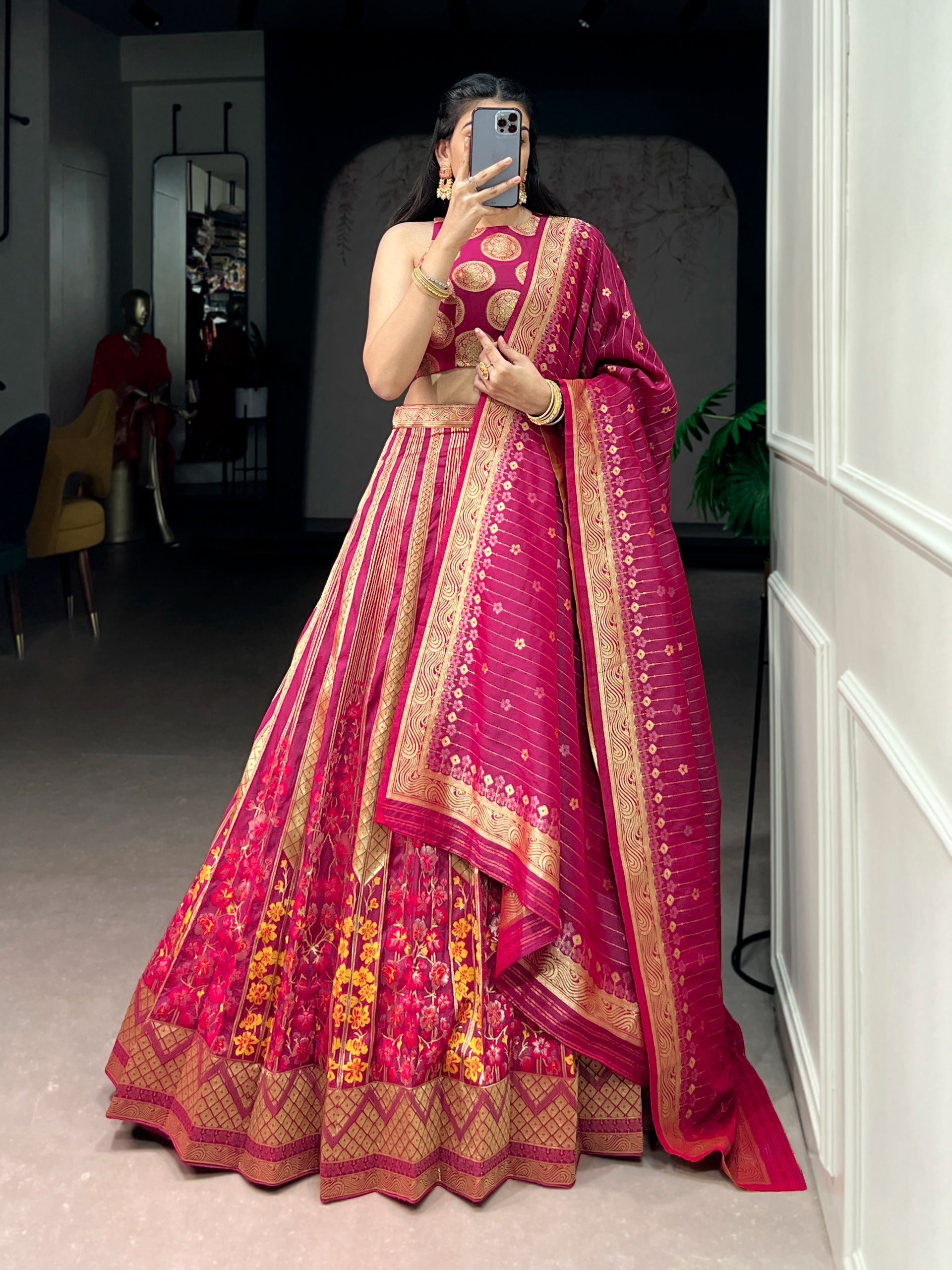 Regal Banarasi Lehenga