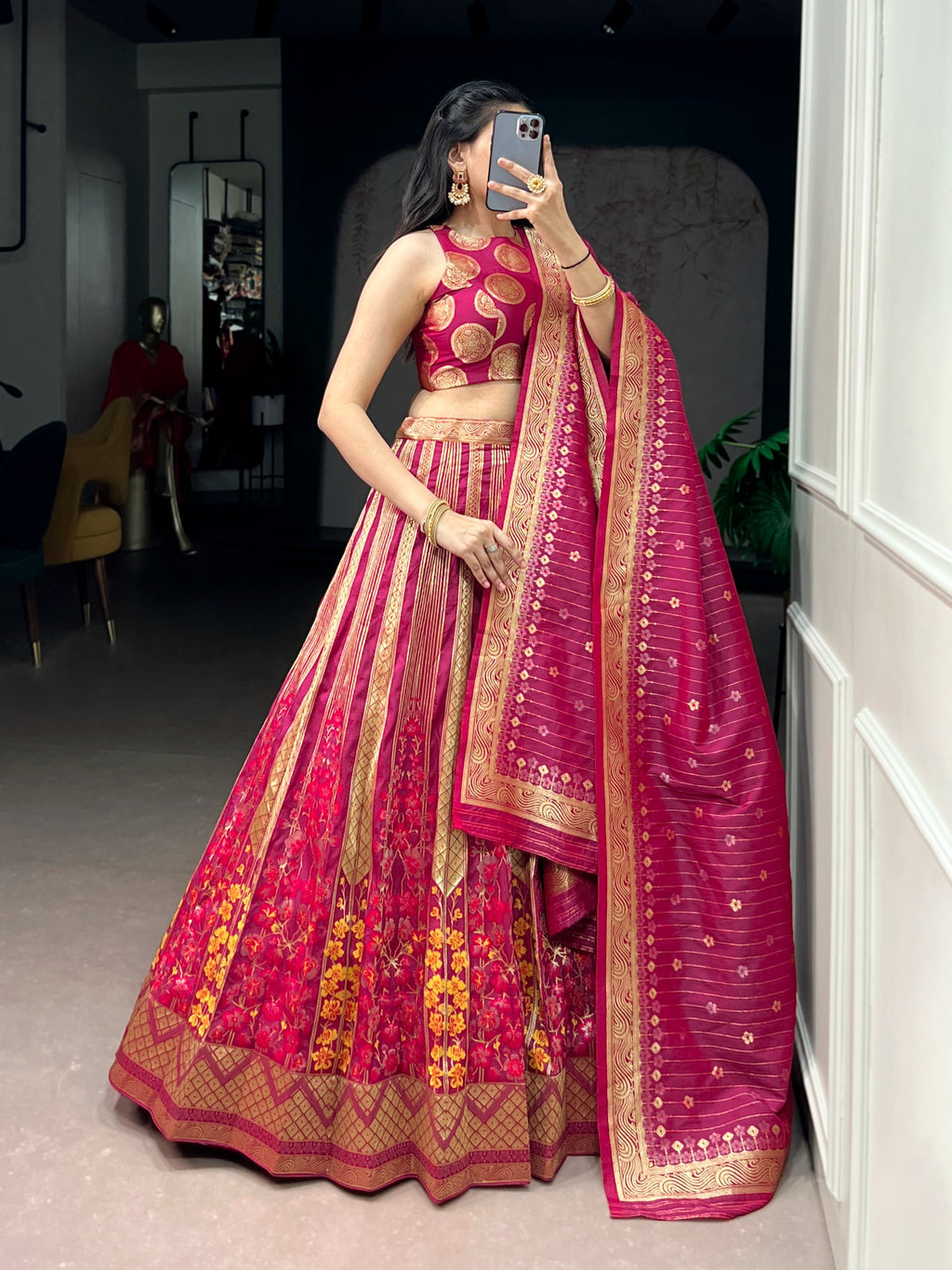 Regal Banarasi Lehenga